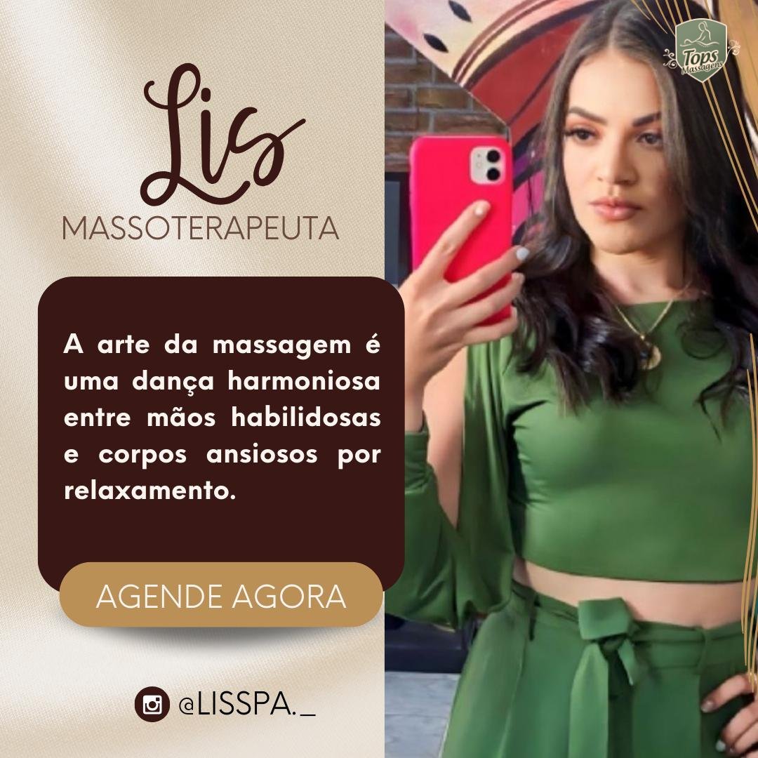 Lis - Massoterapeuta em Maceió