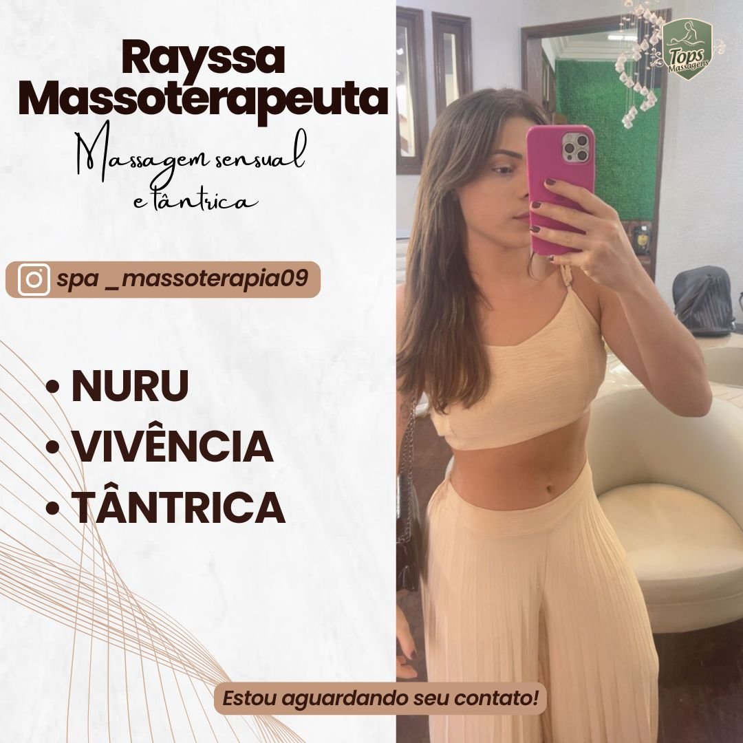 Rayssa Massoterapeuta Aracaju