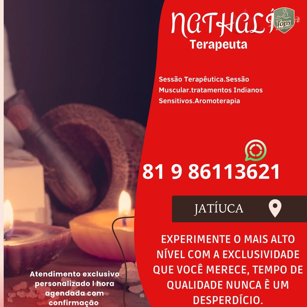 Nathali Terapeuta Massagem