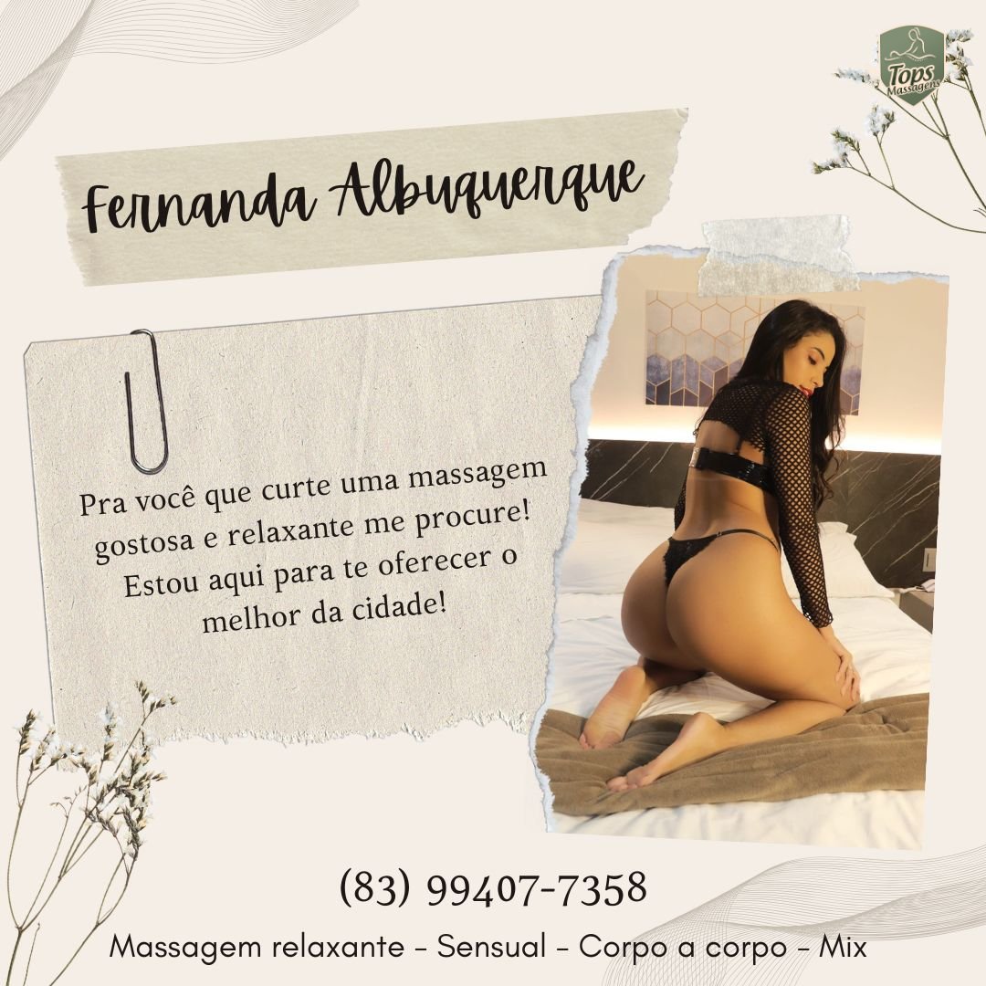 Fernanda Albuquerque - Massagem Sensual em Maceió - AL