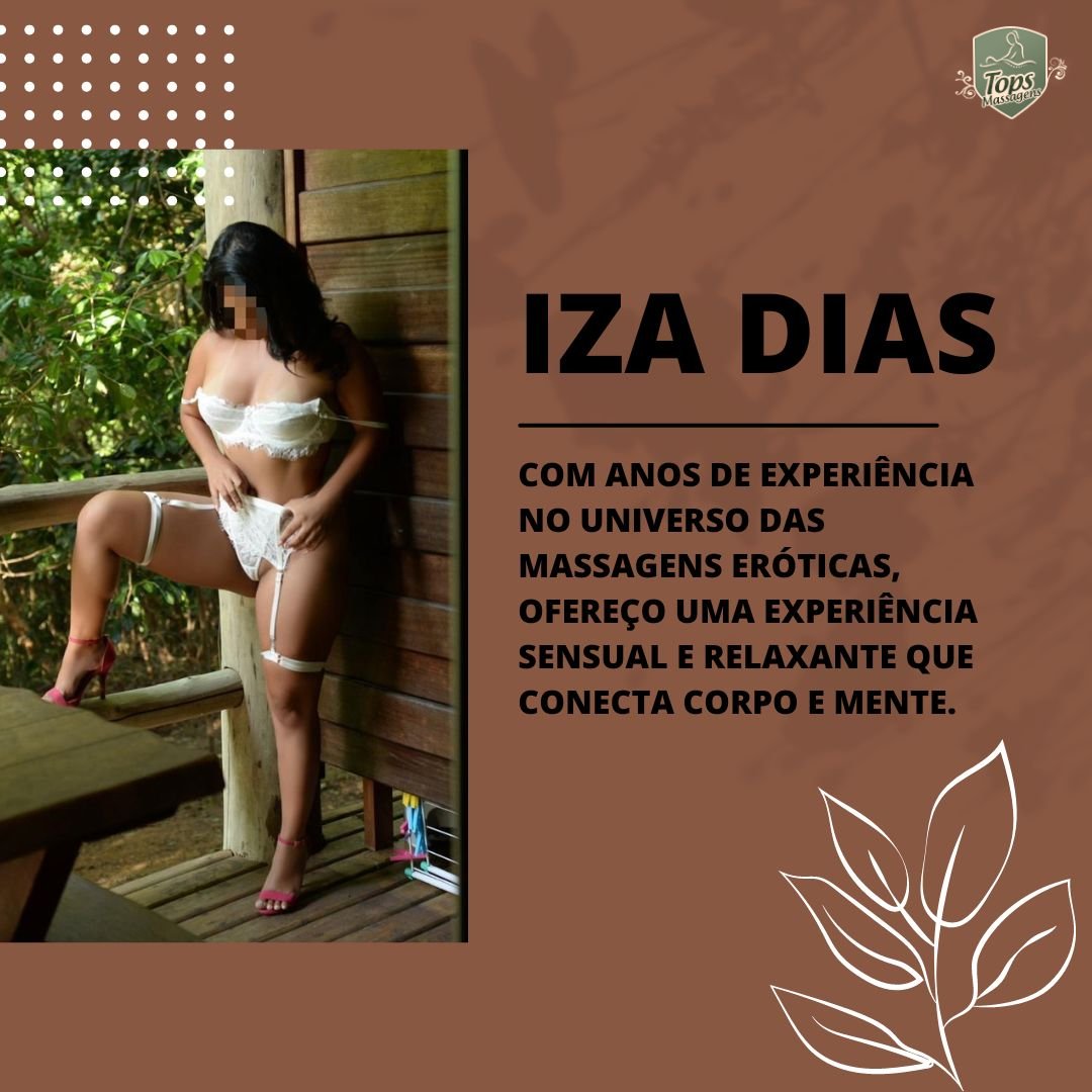 Massagem Sensual Maceió - Tops Massagens - Iza Dias