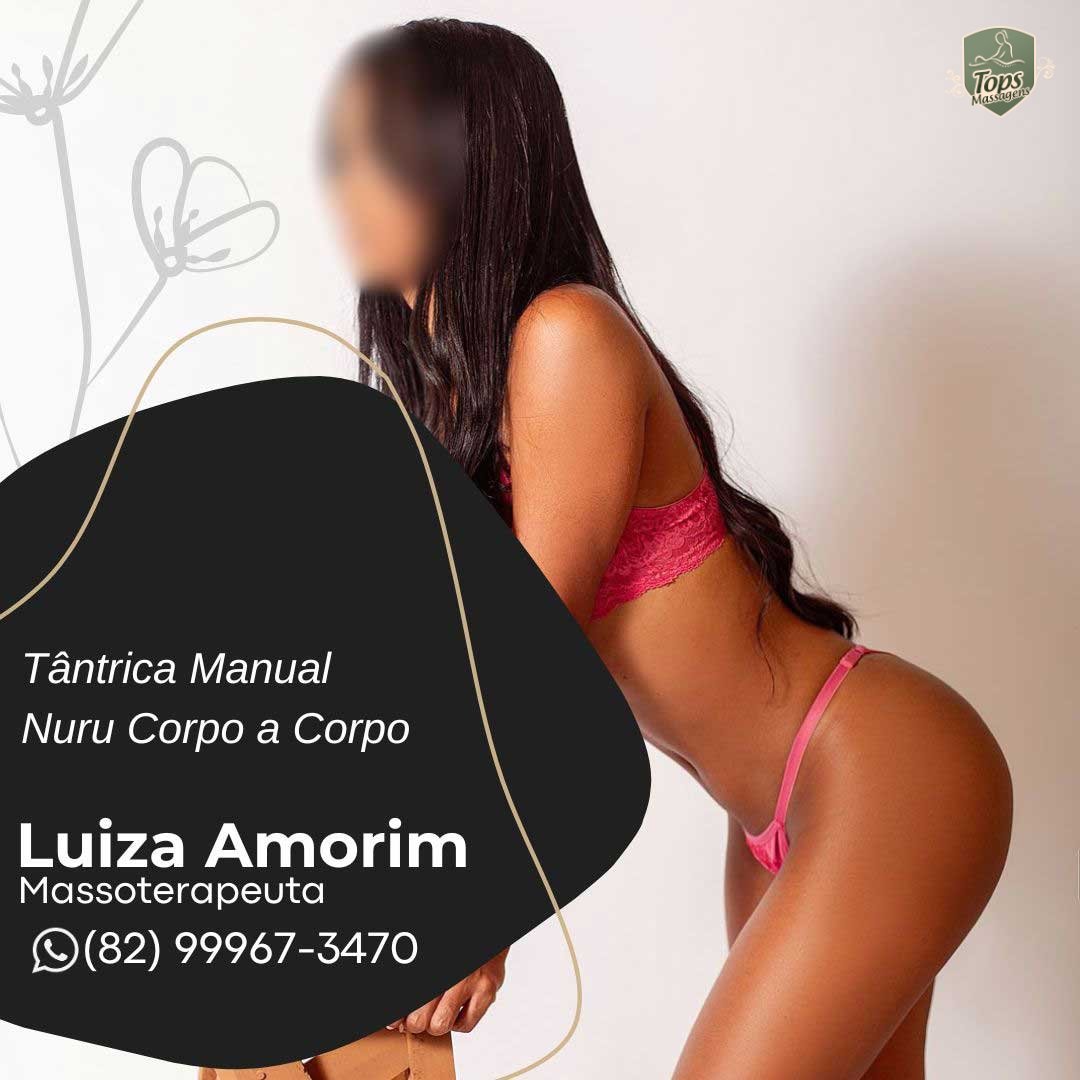 Massagem Sensual Maceió - Tops Massagens - Luiza Amorim Massoterapeuta