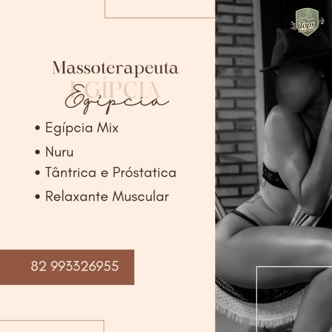 Massagem Sensual Maceió - Tops Massagens - Egípcia Massagens Terapêuticas