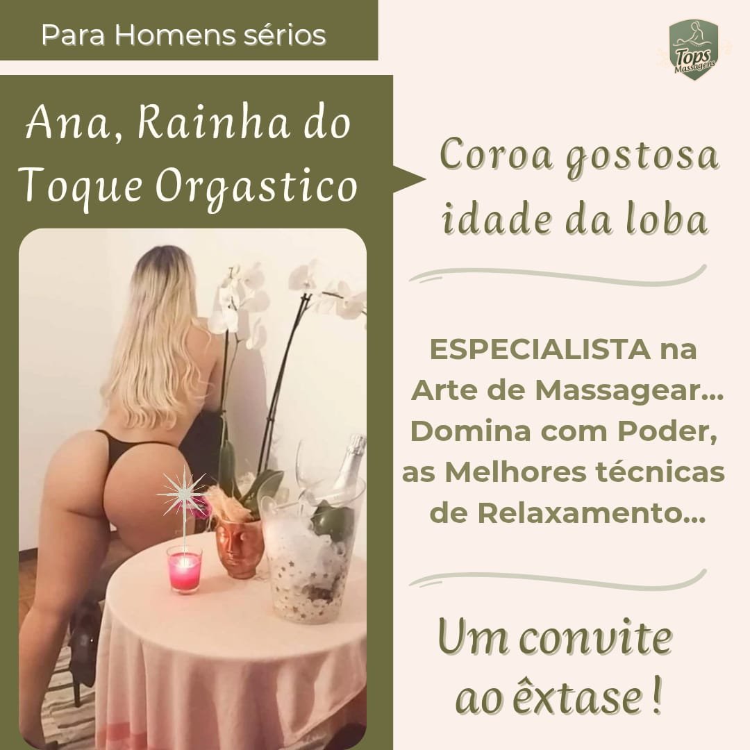 Massagem Sensual Maceió - Tops Massagens - Ana Loba