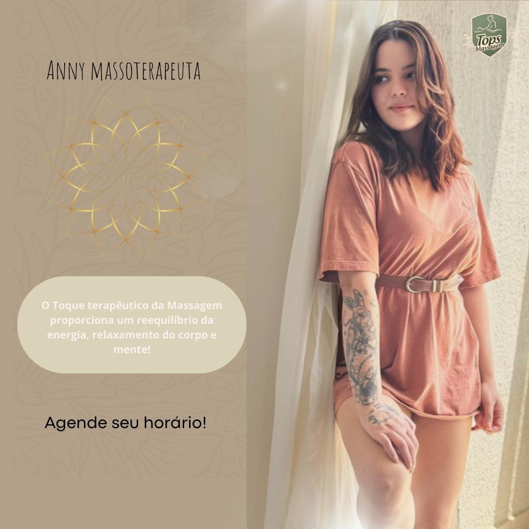 Massagem Sensual Maceió - Tops Massagens - Anny Lima Massoterapeuta