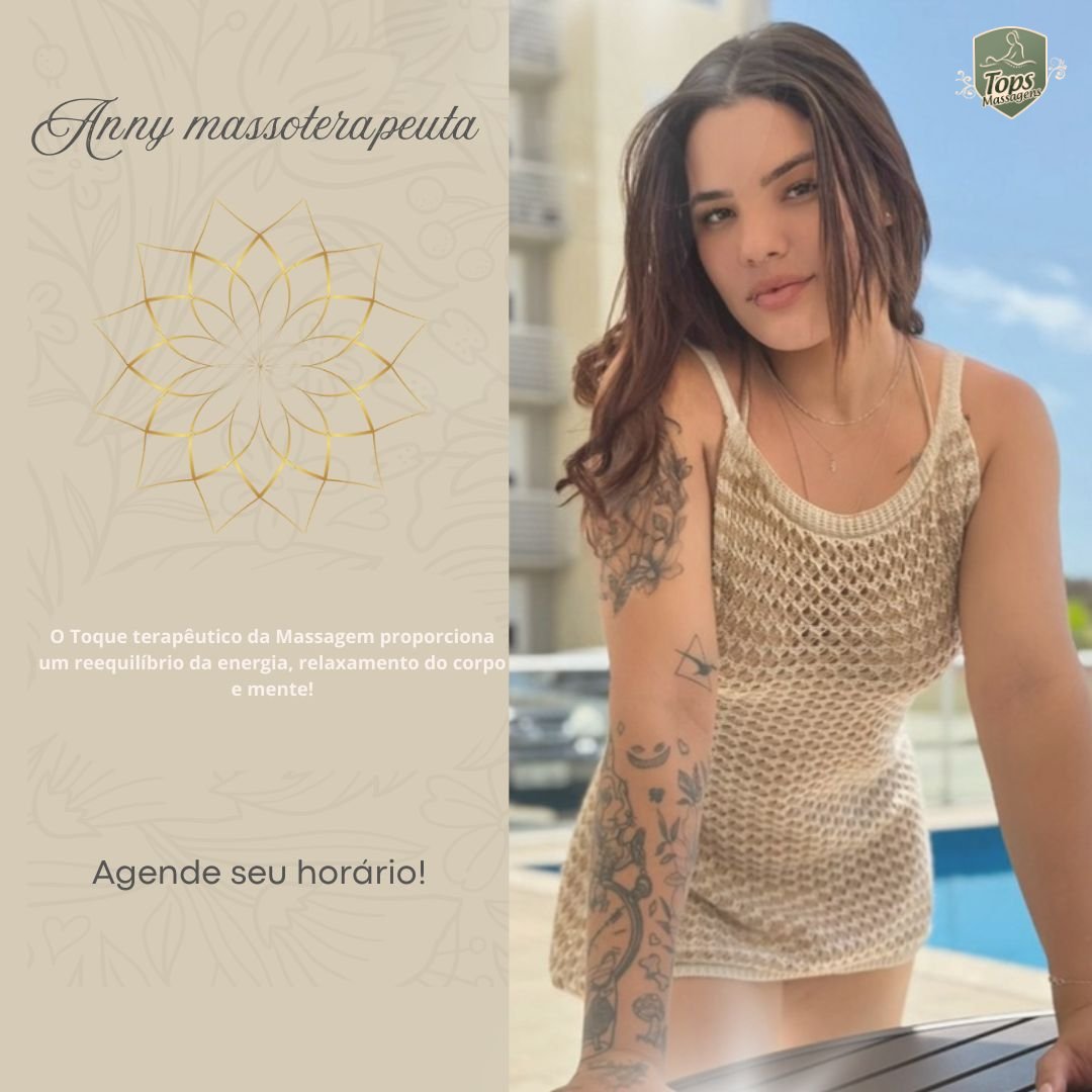 Massagem Sensual Maceió - Tops Massagens - Anny Lima Massoterapeuta