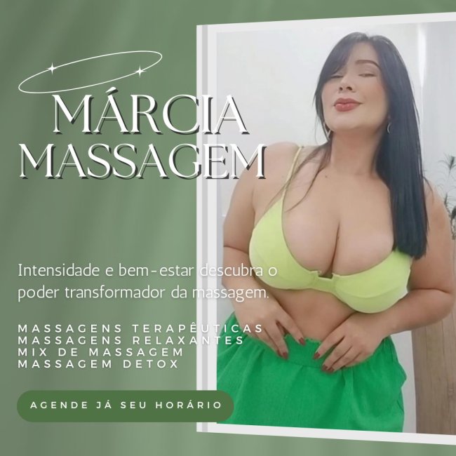 Massagem Sensual Maceió - Tops Massagens - Márcia Massagem