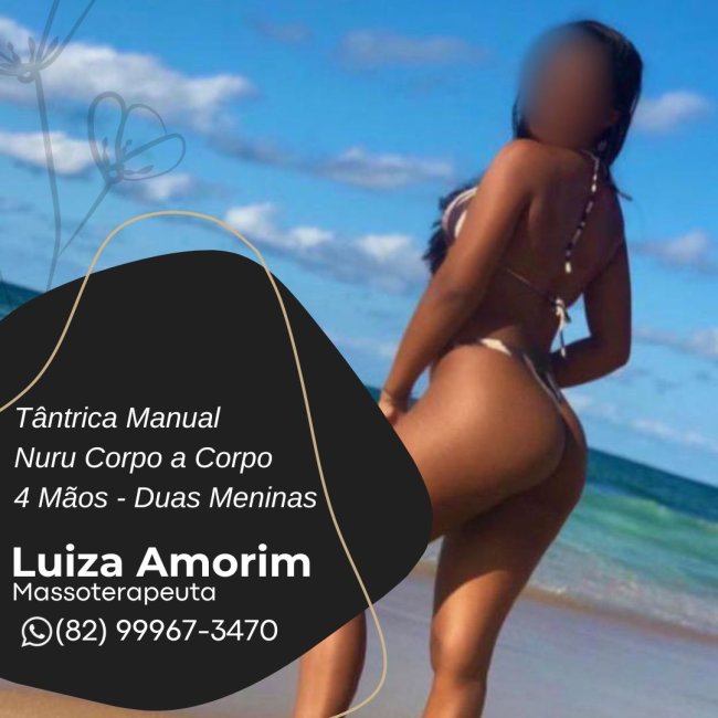 Massagem Sensual Maceió - Tops Massagens - Luiza Amorim